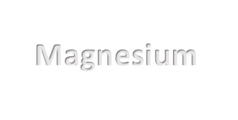 Magnesium